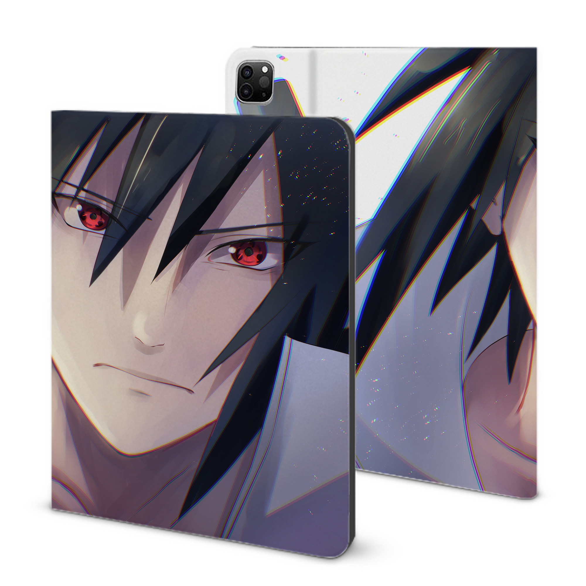 （画像用） NARUTO -ナルト- NARUTO -ナルト- 疾風伝 IPad ケース ブック型 PUレザー TPU 耐衝撃 軽量 薄型 ペン収納なし 全面保護 IPad 各モデル対応